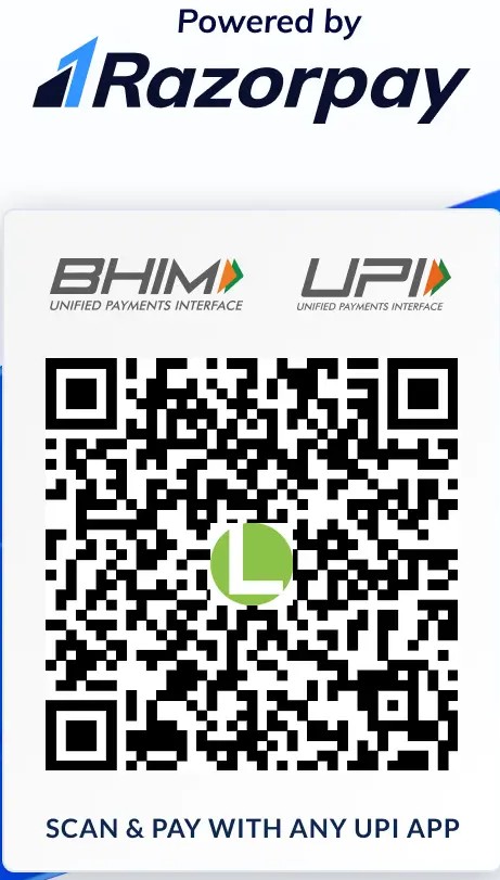 UPI QR Code for Donation